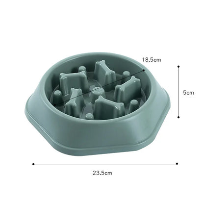 Non-Slip Slow Feeder Bowl for Small Dogs & Cats – Anti-Choke Design & Premium Food Container