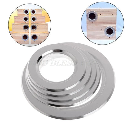Aluminium Nesting and Breeding Box Entrance Door for Parrots, Hamsters and Squirrels