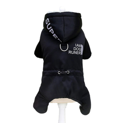 Waterproof & Reflective Pet Jacket – Cozy Hoodie for Small to Medium Dogs and Cats