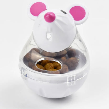 Interactive Cat Food Dispenser – Fun Treat Toy for Playful Cats