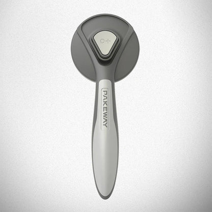 Self-Cleaning Dual-Action Grooming Brush – Slicker & Massage for Long-Haired Dogs & Cats