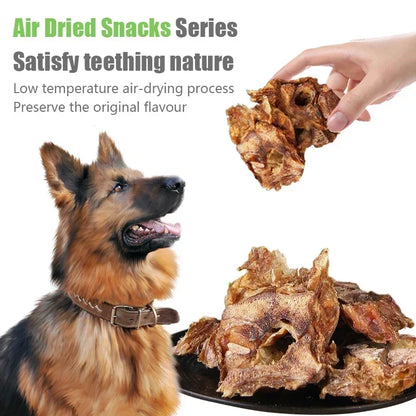 Low-Temperature Baked Dog Treats – Crispy Dental Chews, Gentle on Stomach & High Protein