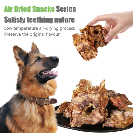 Low-Temperature Baked Dog Treats – Crispy Dental Chews, Gentle on Stomach & High Protein