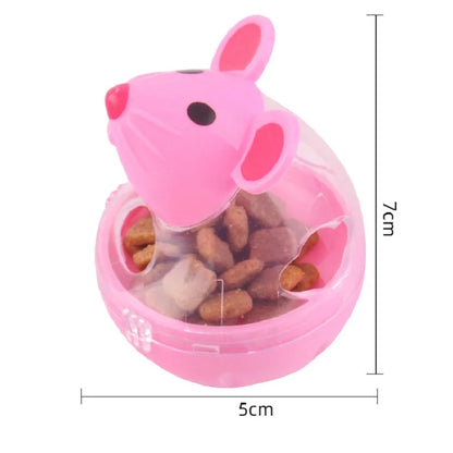 Interactive Cat Food Dispenser – Fun Treat Toy for Playful Cats