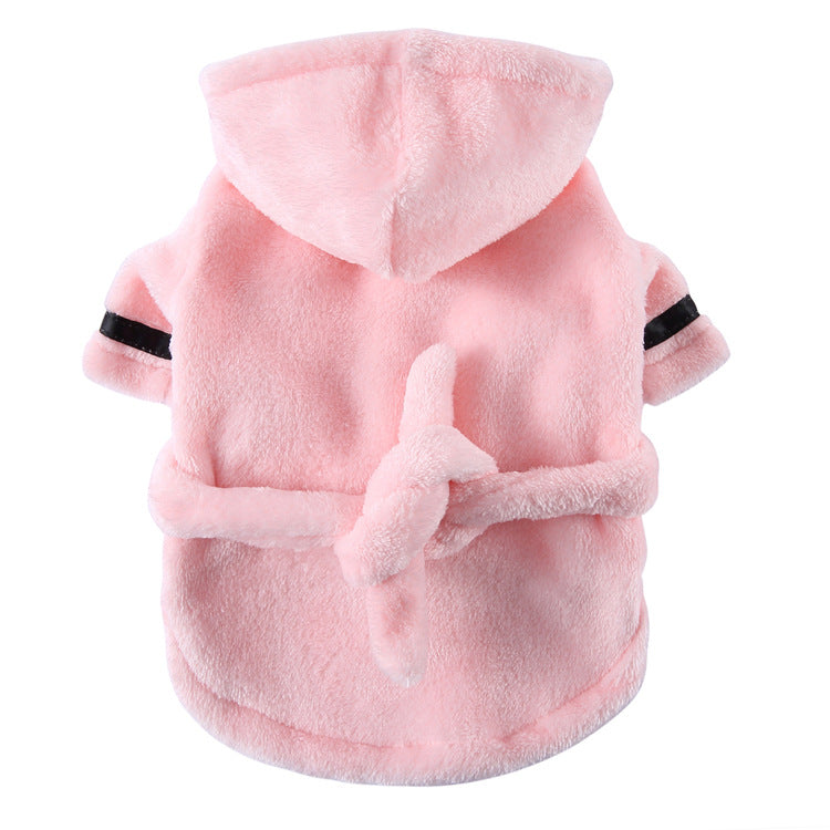 Pet Bathrobe Towel for Dogs and Cats