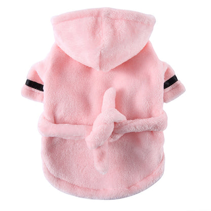Pet Bathrobe Towel for Dogs and Cats